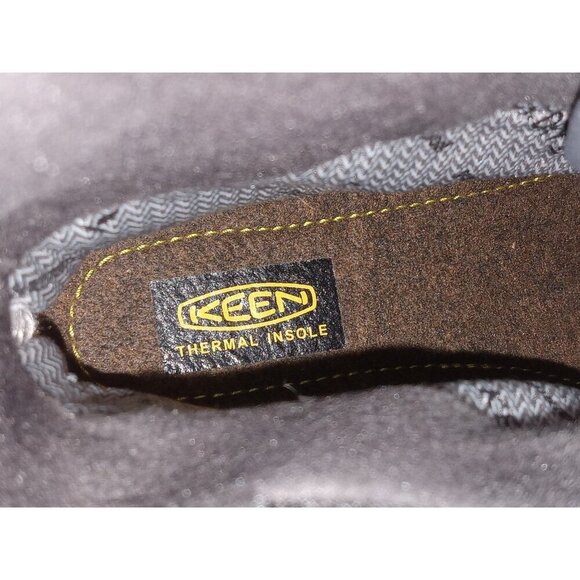KEEN Women's Waterproof Lace-Up Tall Winter Boots Terradora Pewter/Drizzle sz 5 - Picture 12 of 13